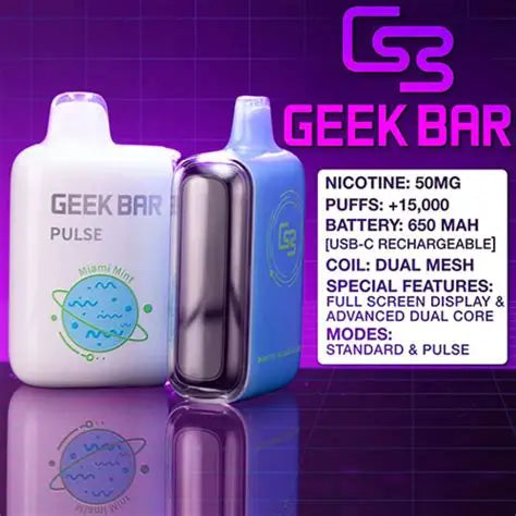 geek bar pulse 15000-blueberry ice